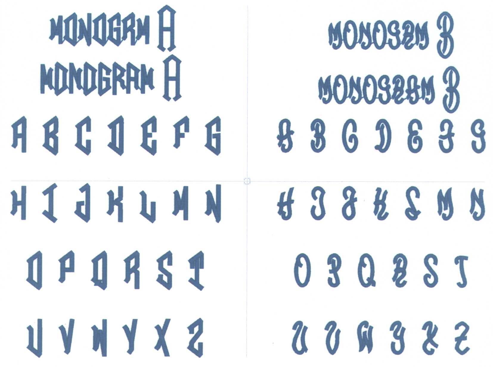 monogramfonts